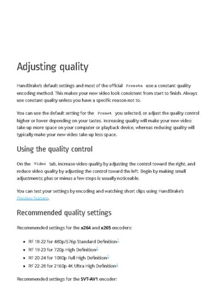Adjusting video quality settings to reduce stream buffering