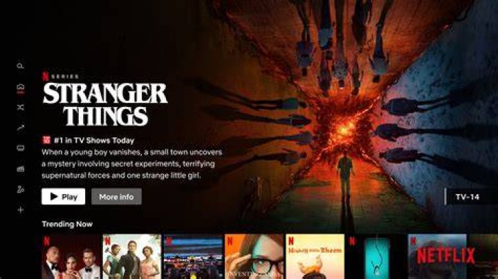 Adult streaming website browsing categories interface