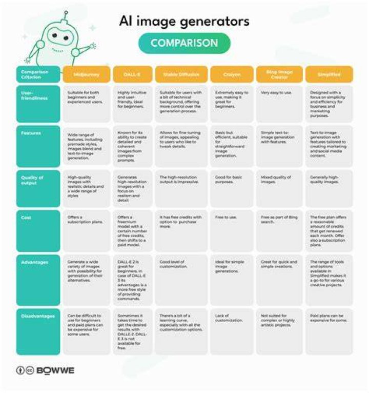 AI photo tool comparison checklist