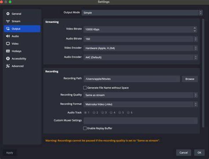 Anime streaming video quality settings on GogoAnime