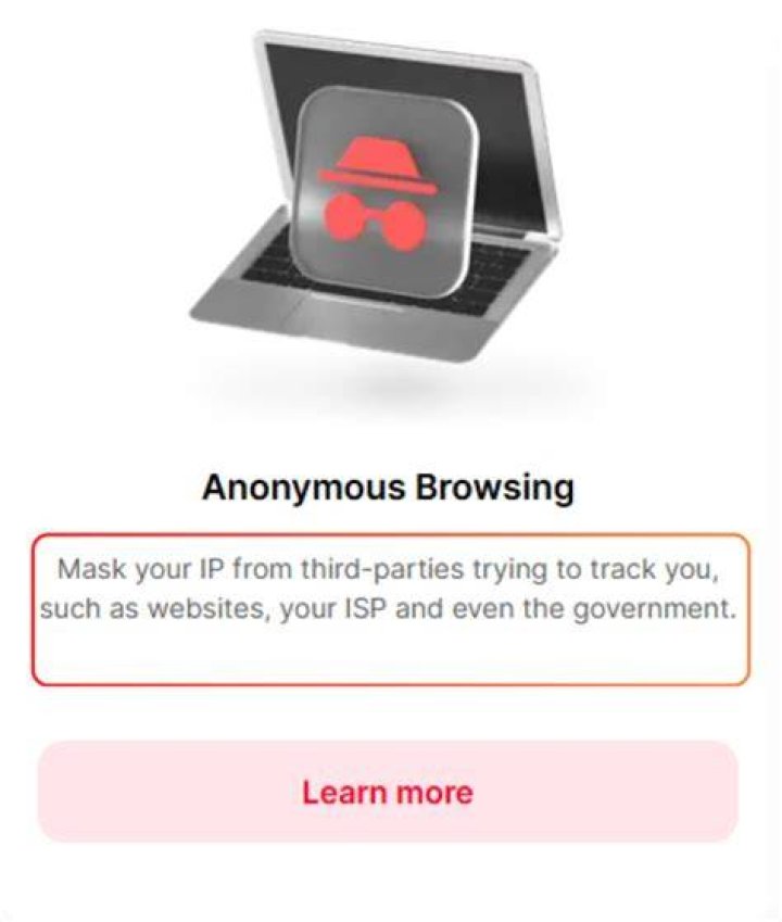 Anonymous browsing experience on DropMMS platform
