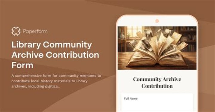 Community-driven content archive contribution model