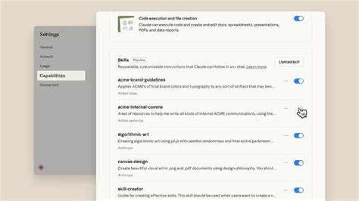Creator content archive platform interface