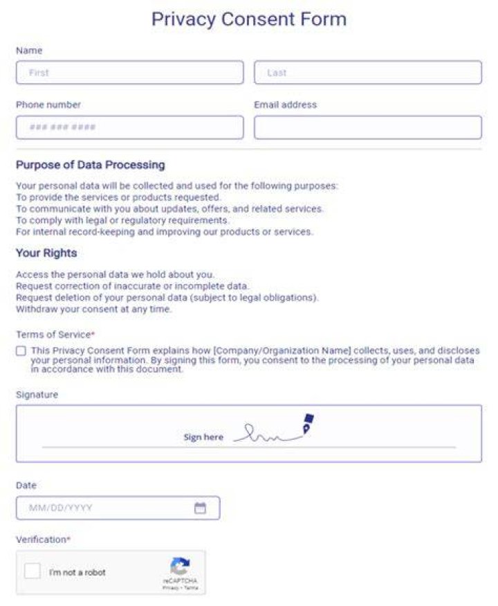 Digital privacy consent and online media
