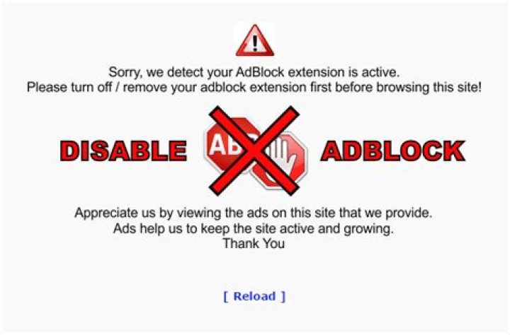 Disabling browser extensions for streaming access