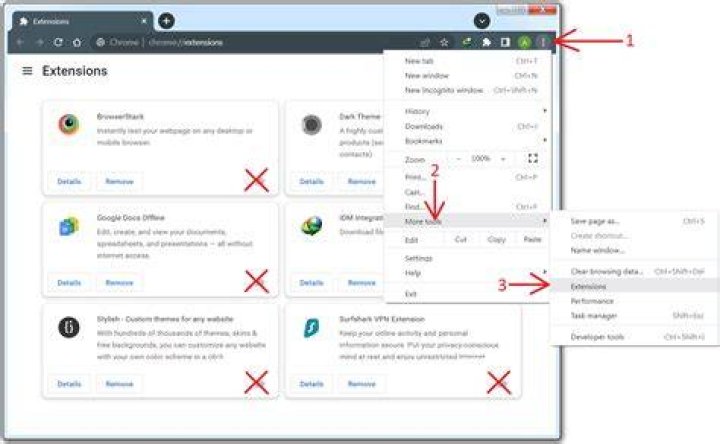 Disabling browser extensions that block video streams