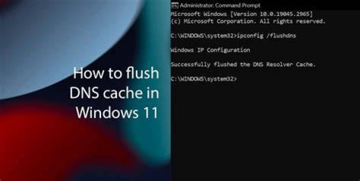Flush DNS cache Windows Mac command prompt