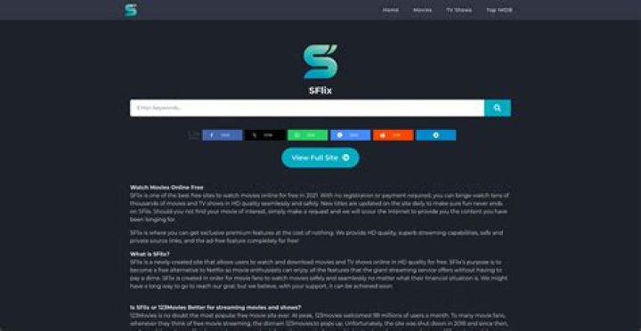 How to check if SFLIX is down for everyone or just you
