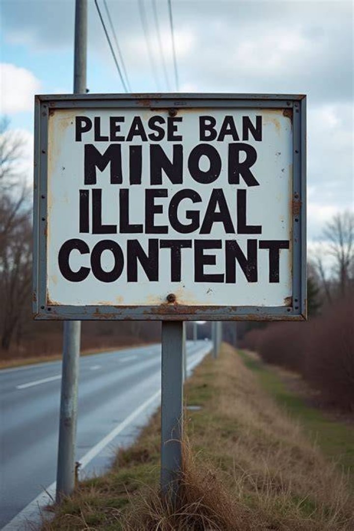 Warning signs of illegal minor content on online platforms