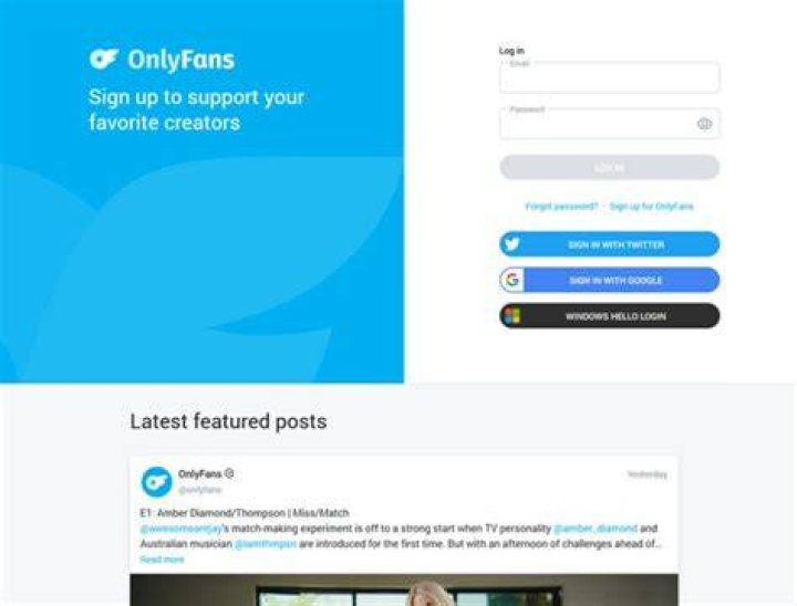 OnlyFans and Fansly subscription platforms for creators