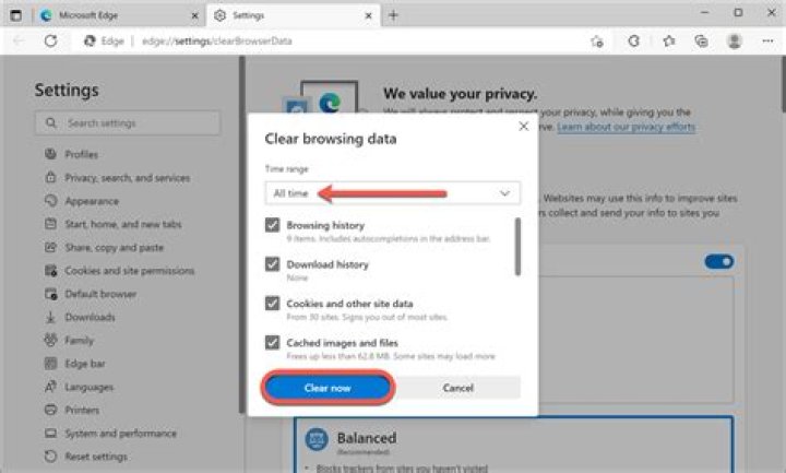 Refreshing a streaming page and clearing browser cache