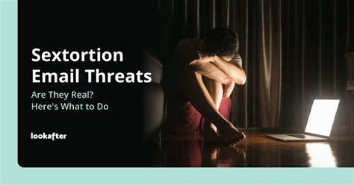 Sextortion scam cybersecurity warning