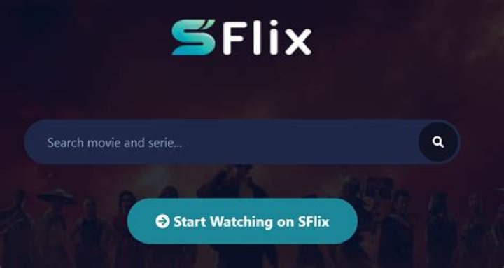 SFLIX homepage showing free HD movie streaming interface