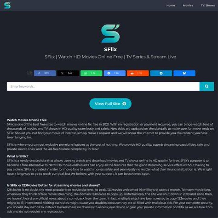 SFLIX Search and Discovery Tools
