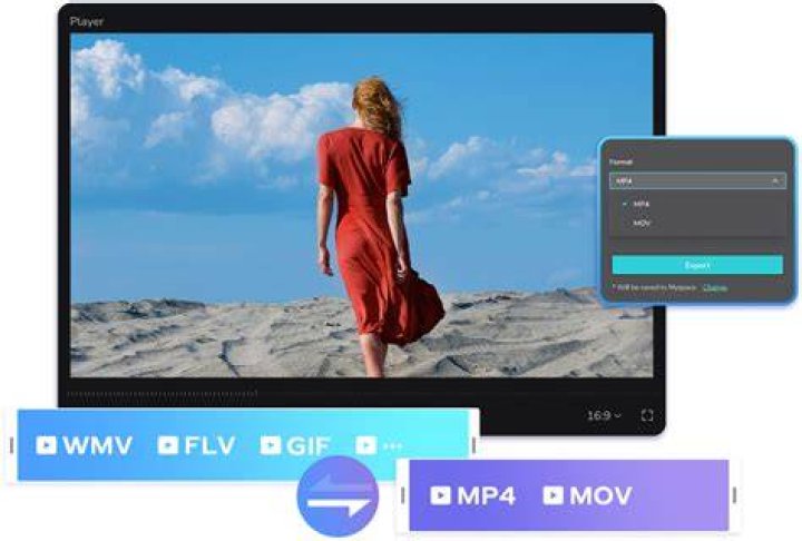 Video format selection options for DropMMS downloads